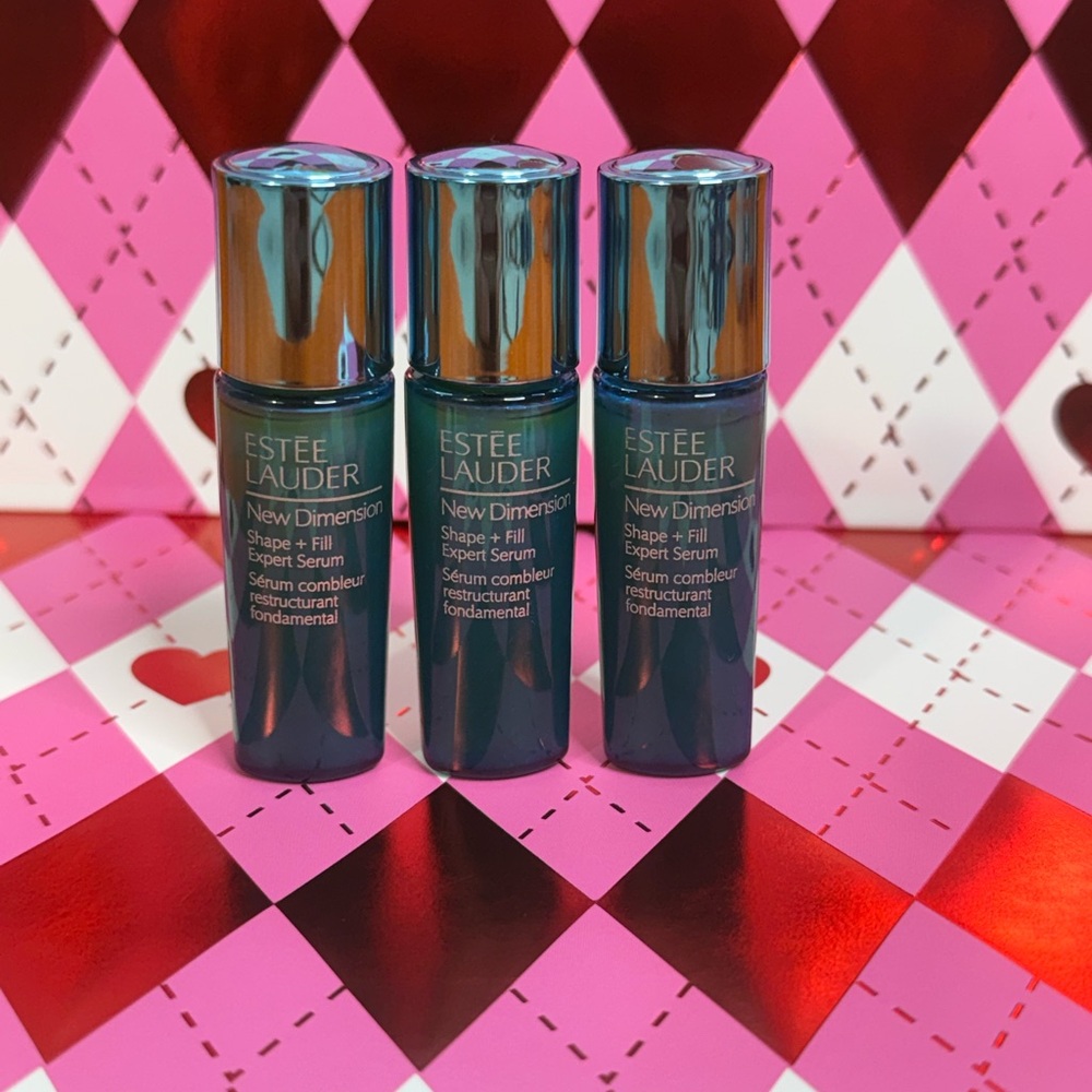 Estee Lauder New Dimension Serum Trio - Blue and Silver